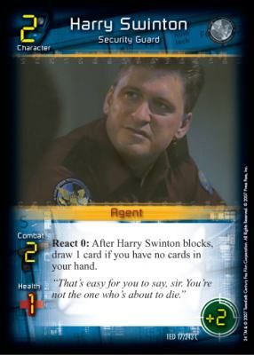 Harry Swinton (Security Guard)